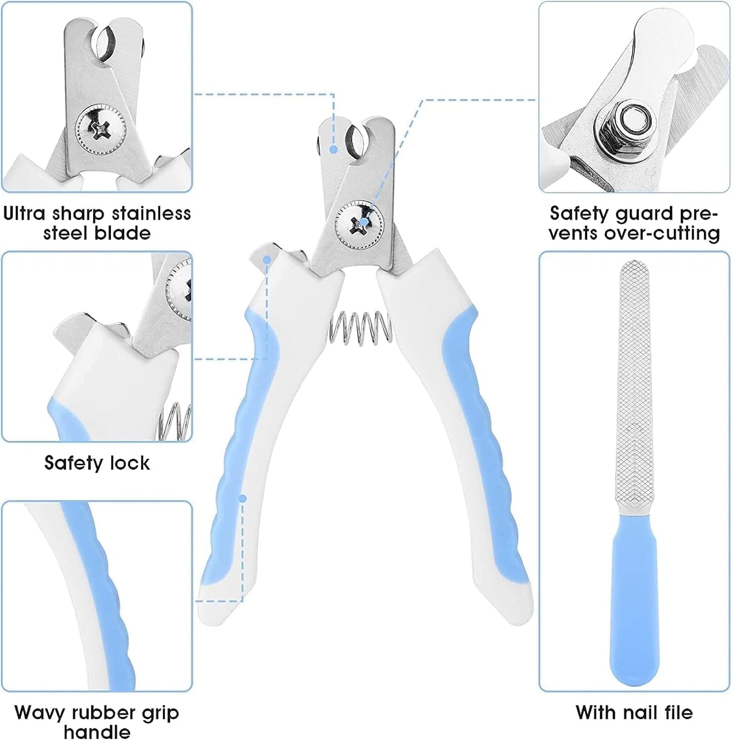 Premium Paw 7-in-1 Pet Grooming Kit: Complete Home Grooming Solution