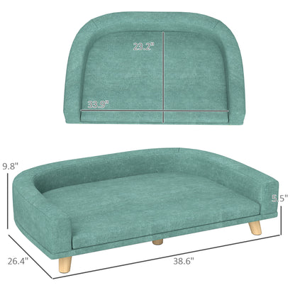 2-in-1 Human & Dog Lounge Bed — Orthopedic, Washable, 71" Flat for Large Dogs
