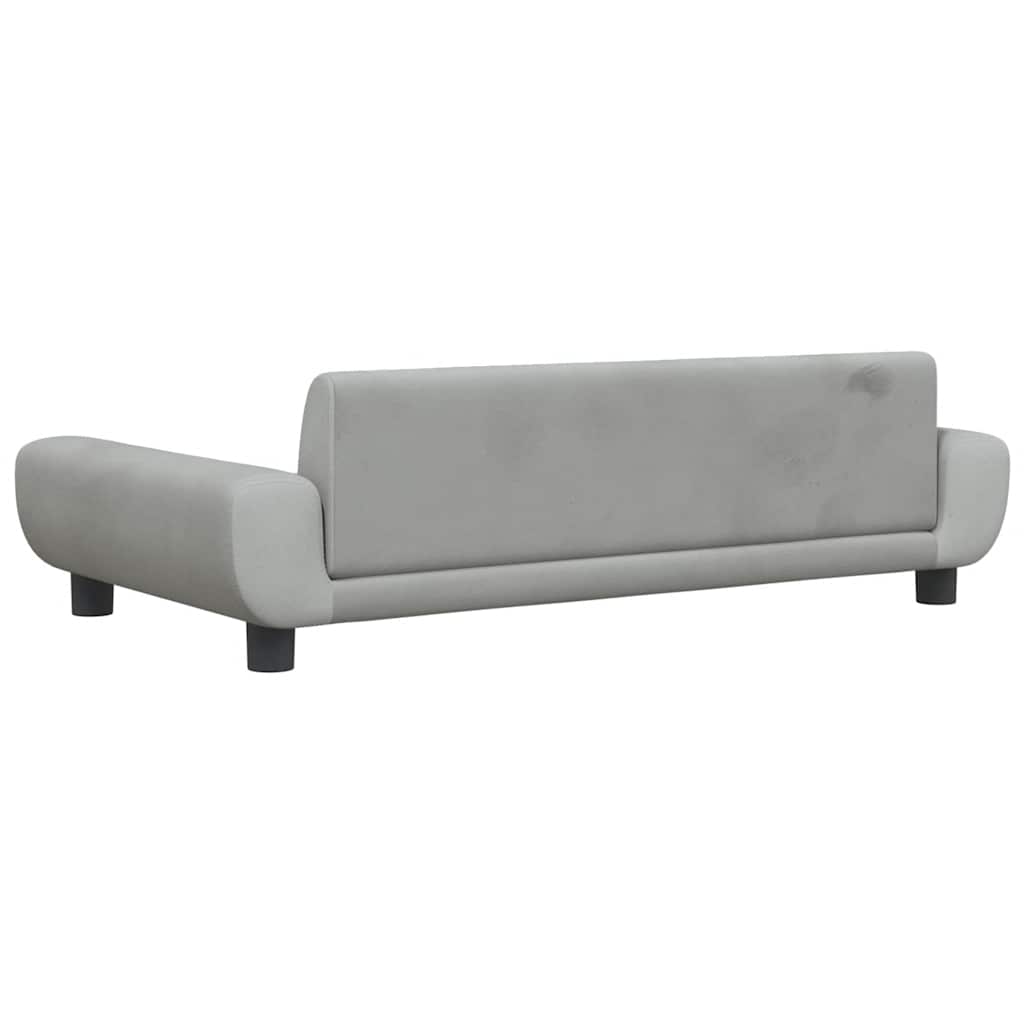 Velvet Dog Sofa Bed — Solid Pine Legs, Foam Cushion, 50kg Capacity, 3 Colors