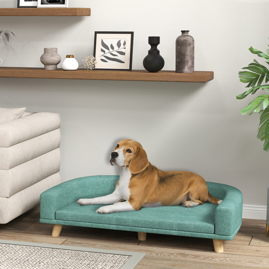 2-in-1 Human & Dog Lounge Bed — Orthopedic, Washable, 71" Flat for Large Dogs