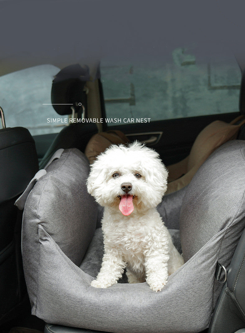 CozyPaw Pet Car Travel Mat — Water-Resistant, Machine Washable, Foldable, Fur-Proof